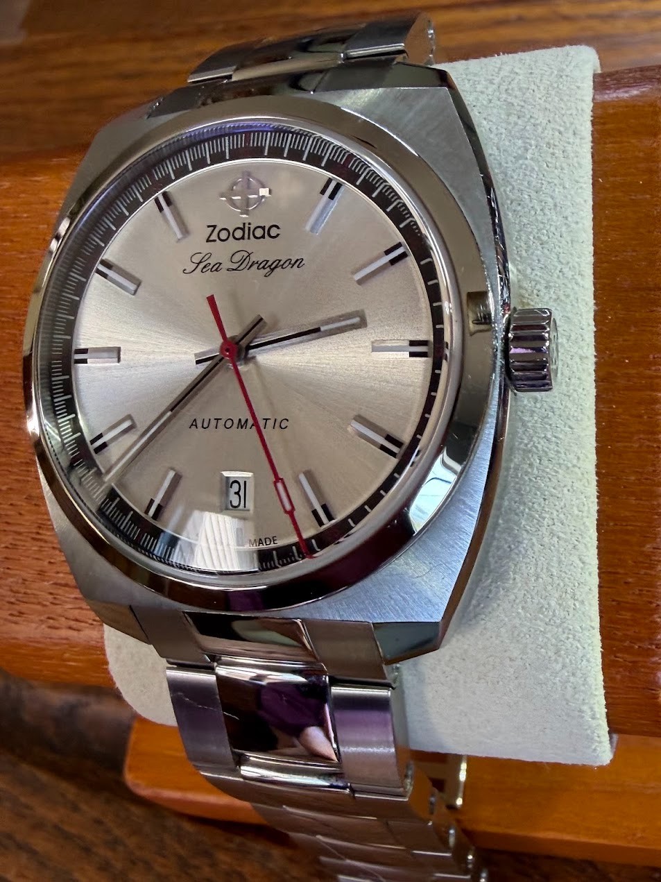 Zodiac Sea Dragon mens automatic dress watch collectible limited edition