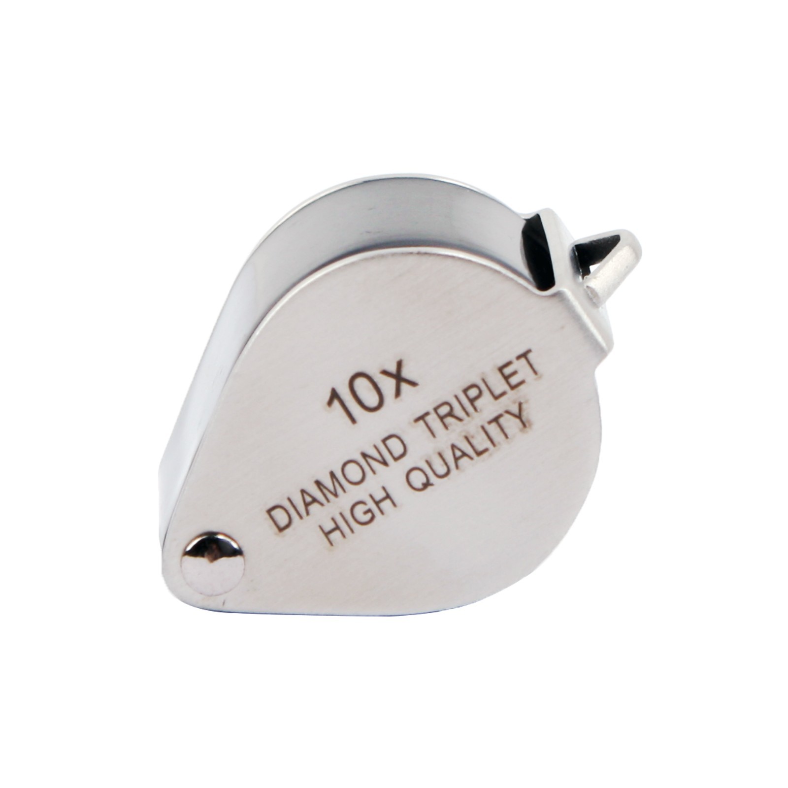 GemTrue Triplet Diamond Loupe 10x – Distortion-Free Jewelry Magnifier DK32001