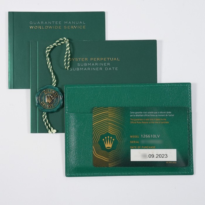 ROLEX Submariner Date 41 126610LV Warranty 2023 Box/Paper