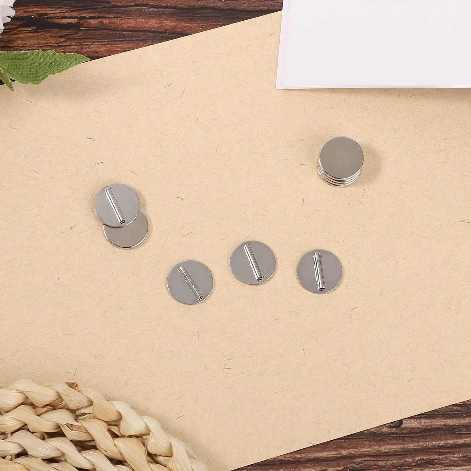 Versatile 5pcs Magnetic Brooch Converter Set – Ideal for Thin Fabrics and More