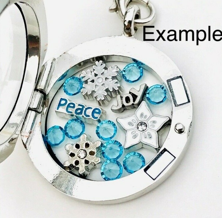 Floating Charm BIRTHSTONE Boy Girl Son Daughter fit Glass Locket