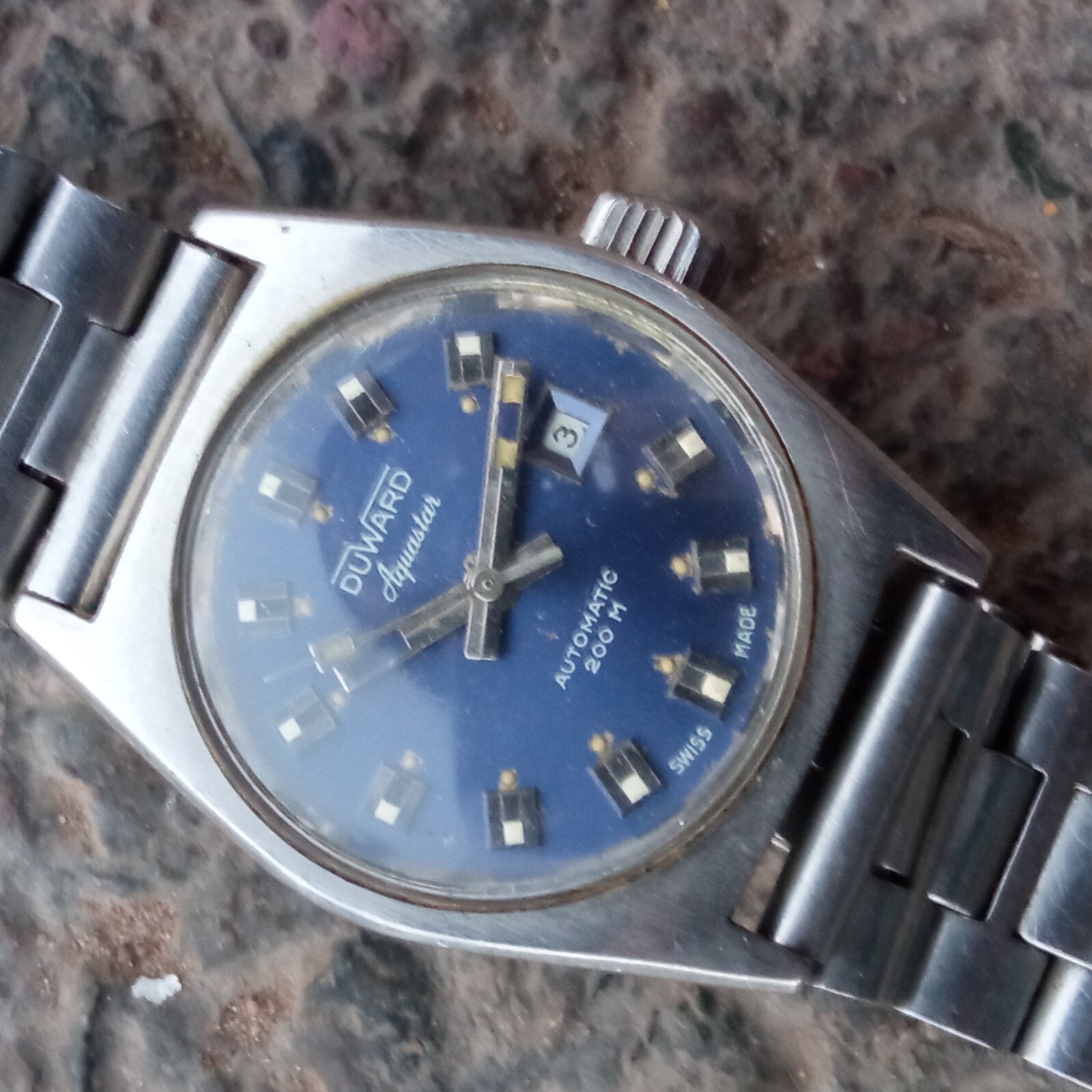 Duward Aquastar Oceanic Automatic Diver 200m / 20 ATM All Steel 28mm Watch