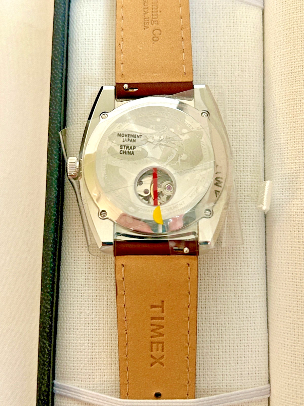 New in Box Timex Marlin Sub-dial Automatic Watch 39mm Leather Strap Watch