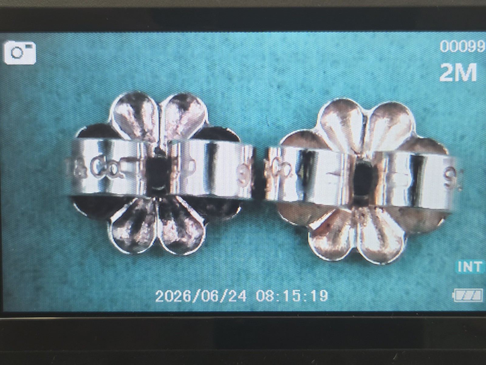 Authentic Tiffany & Co. Sterling Silver Earring Butterfly Push Back Backings