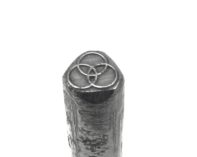 Metal Punch Design Stamp Decorative Pattern Design 5mm Jewelry Making Stamp #10