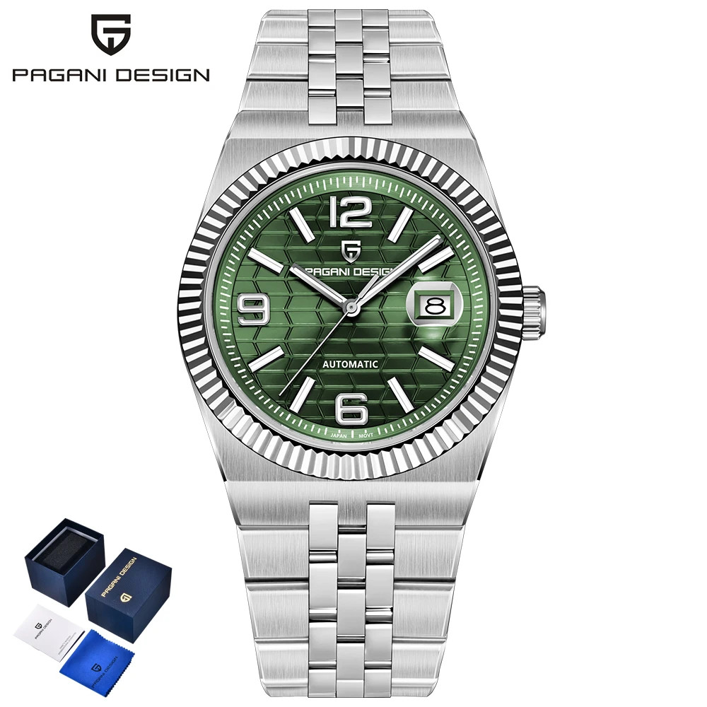 PAGANI DESIGN – Land Dweller 40 – New Watches 3D Rhombus Dial Luxury Automatic W