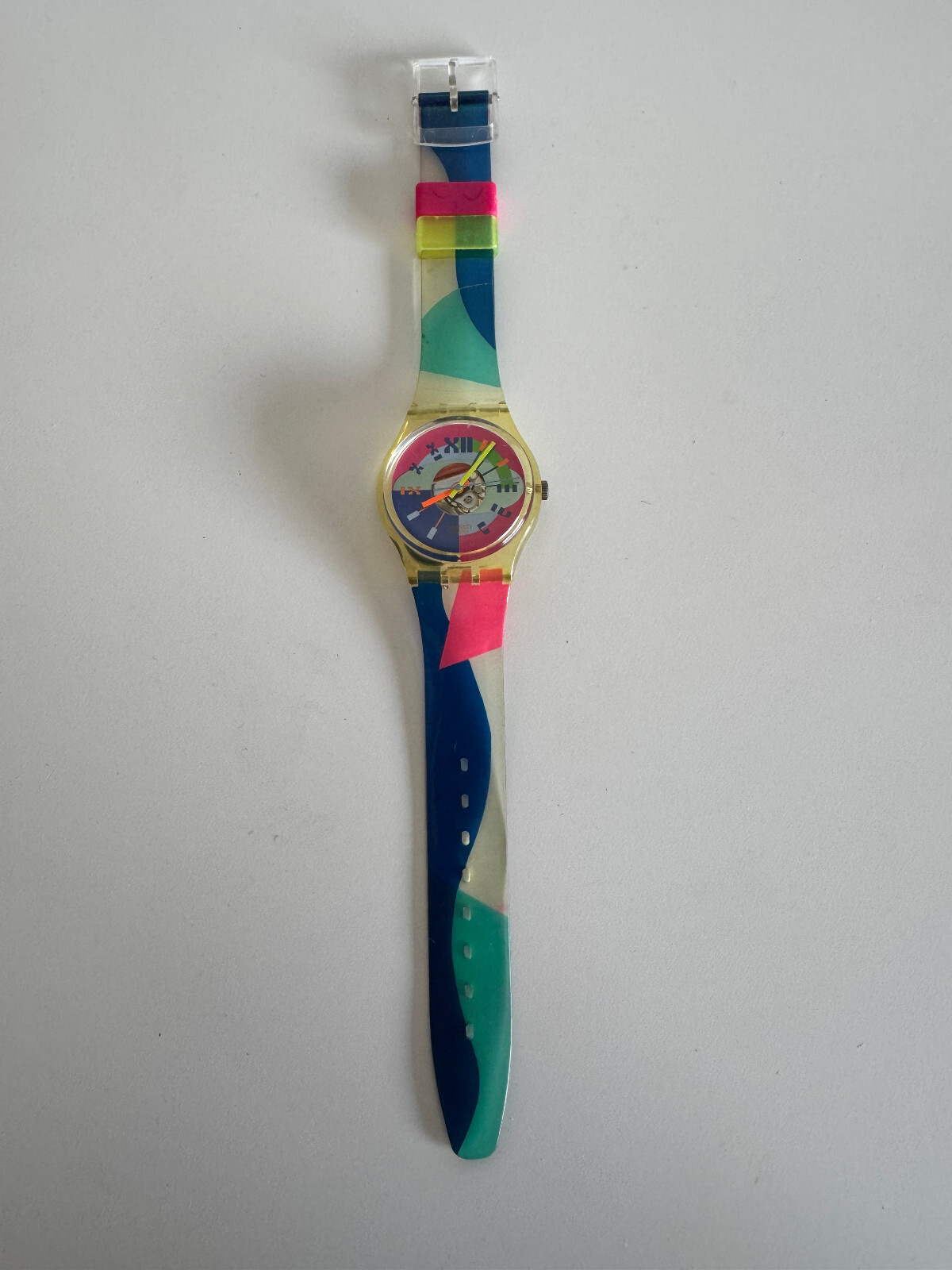 SWATCH WATCH GK153 “BEACH VOLLEY” 1992 ORIGINAL – VINTAGE SWISS MADE