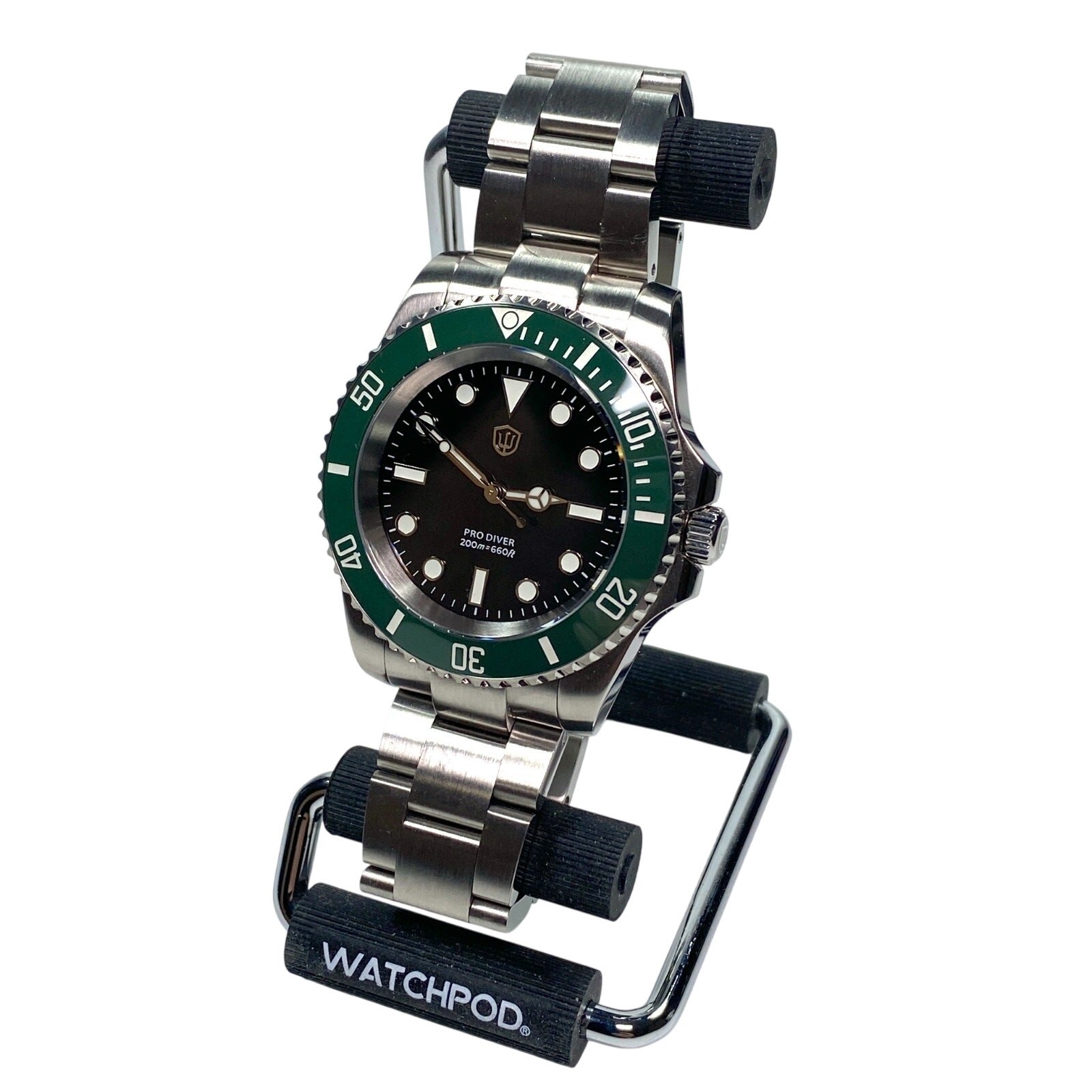 Watchdives WD1680Q V2 VH31 Mechaquartz Watch 40mm Sapphire Stainless Steel 200m