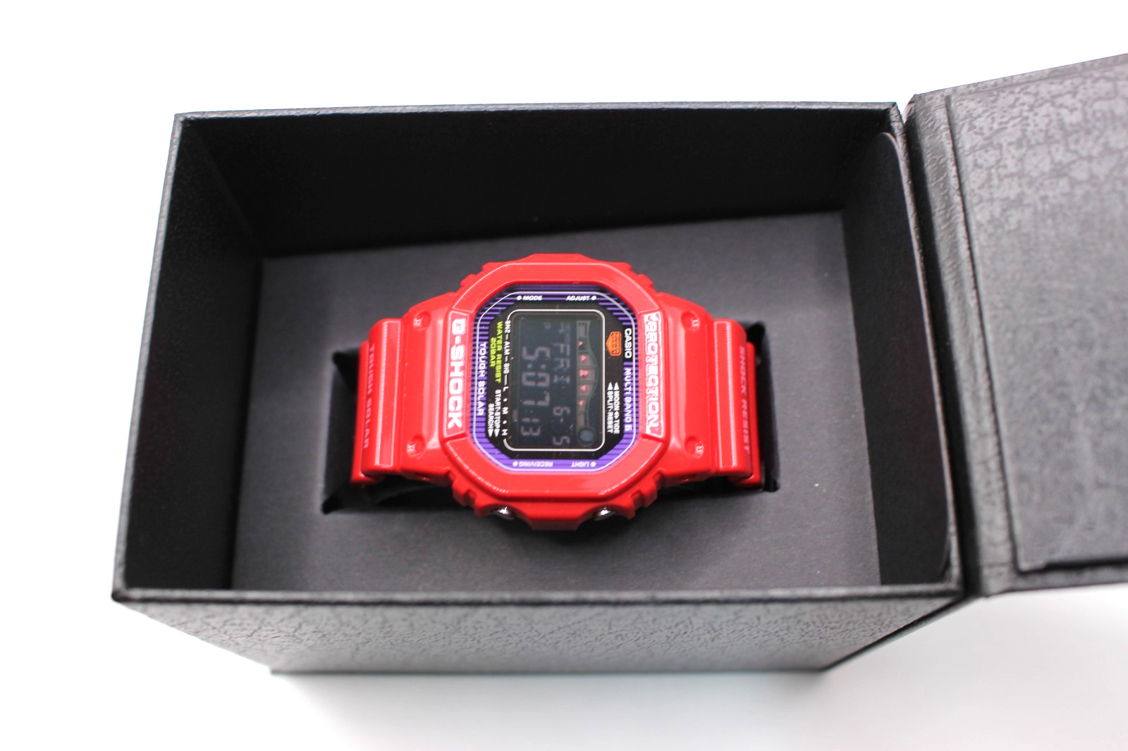 CASIO G-SHOCK GWX-5600C-4JF G-LIDE Tough Solar Radio Digital Men Wrist Watch Red