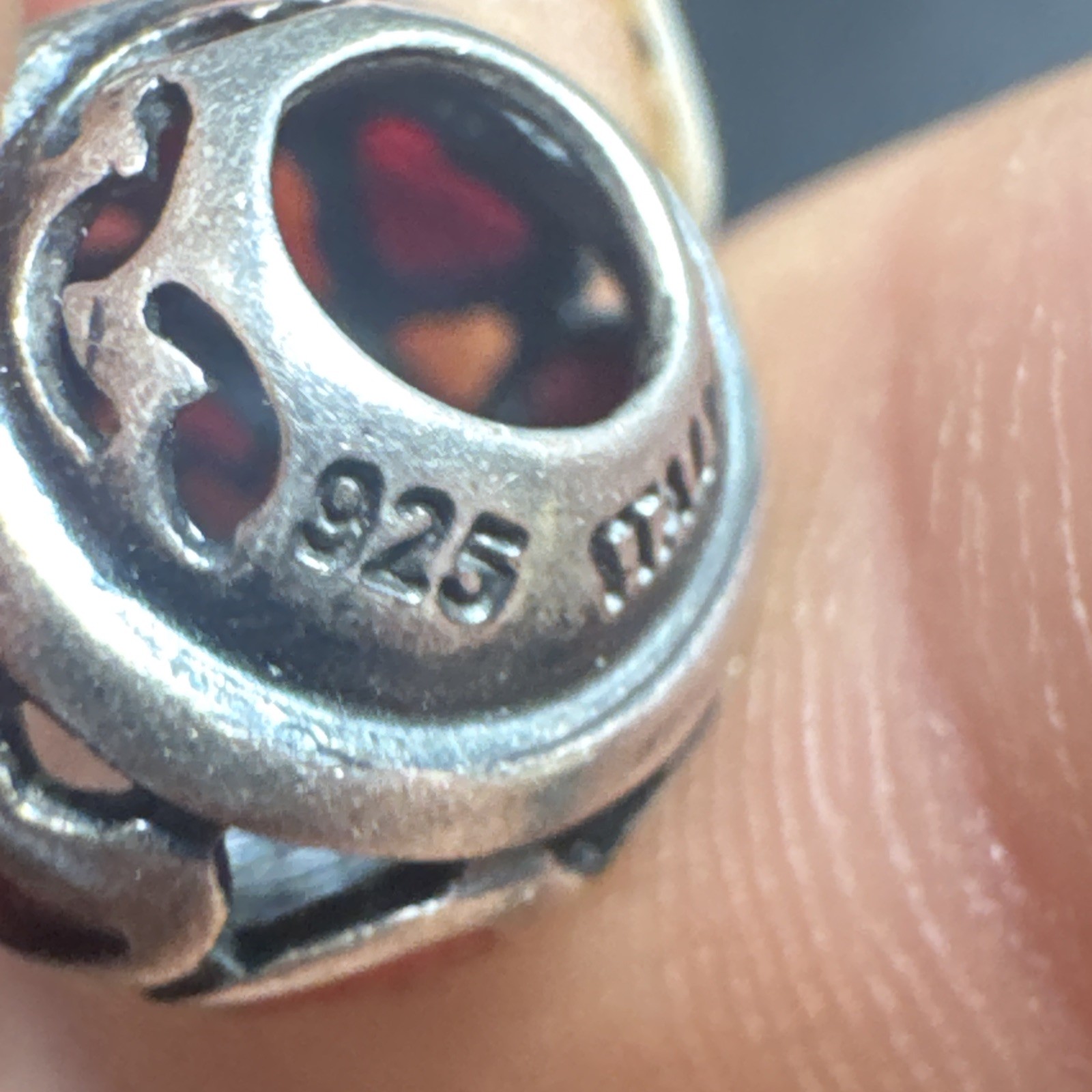 Michael Anthony Italy MA Sterling Silver 925 Charm Multi Red Hearts Lot Love