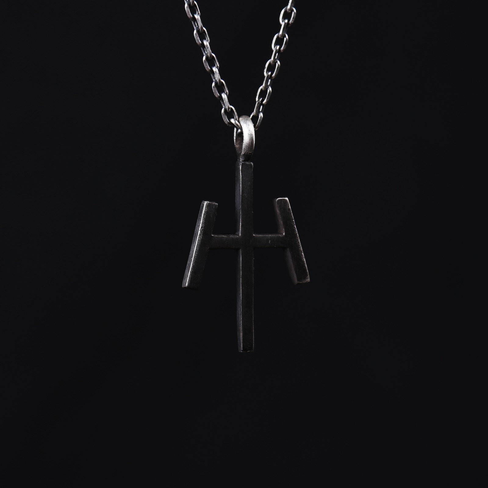 Silver 925 Claymore Teresa Symbol Necklace Teresa of the Faint Smile Pendant