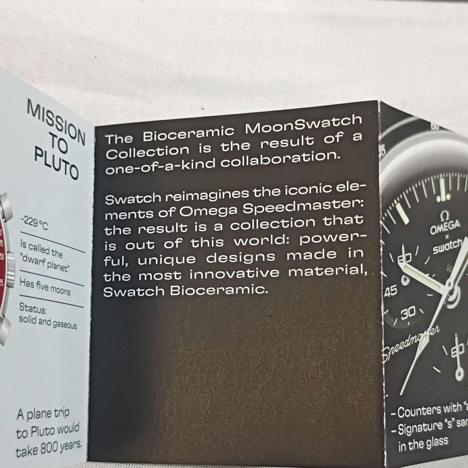 Swatch x Omega MoonSwatch Mission to Mercury 42mm Quartz Chrono w/ Box
