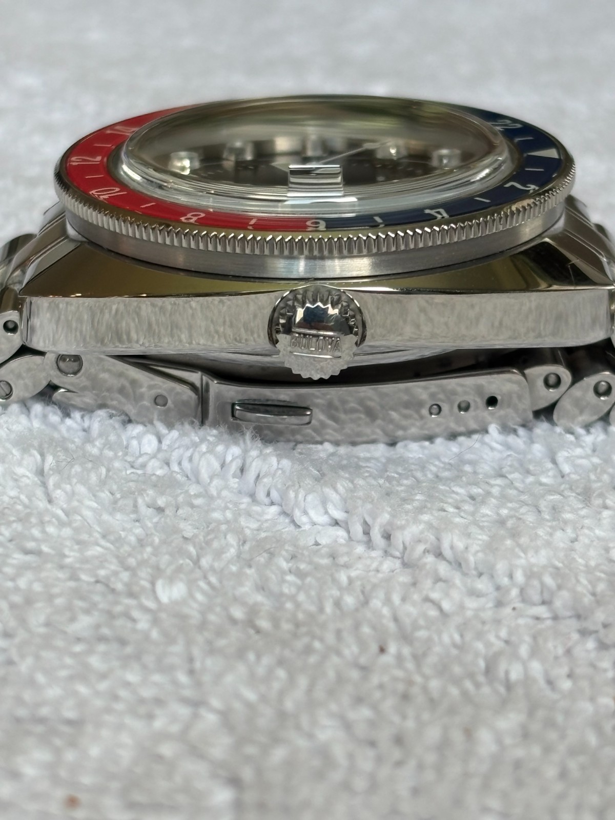 Bulova Oceanographer GMT Pepsi Devil Diver Automatic 96B405