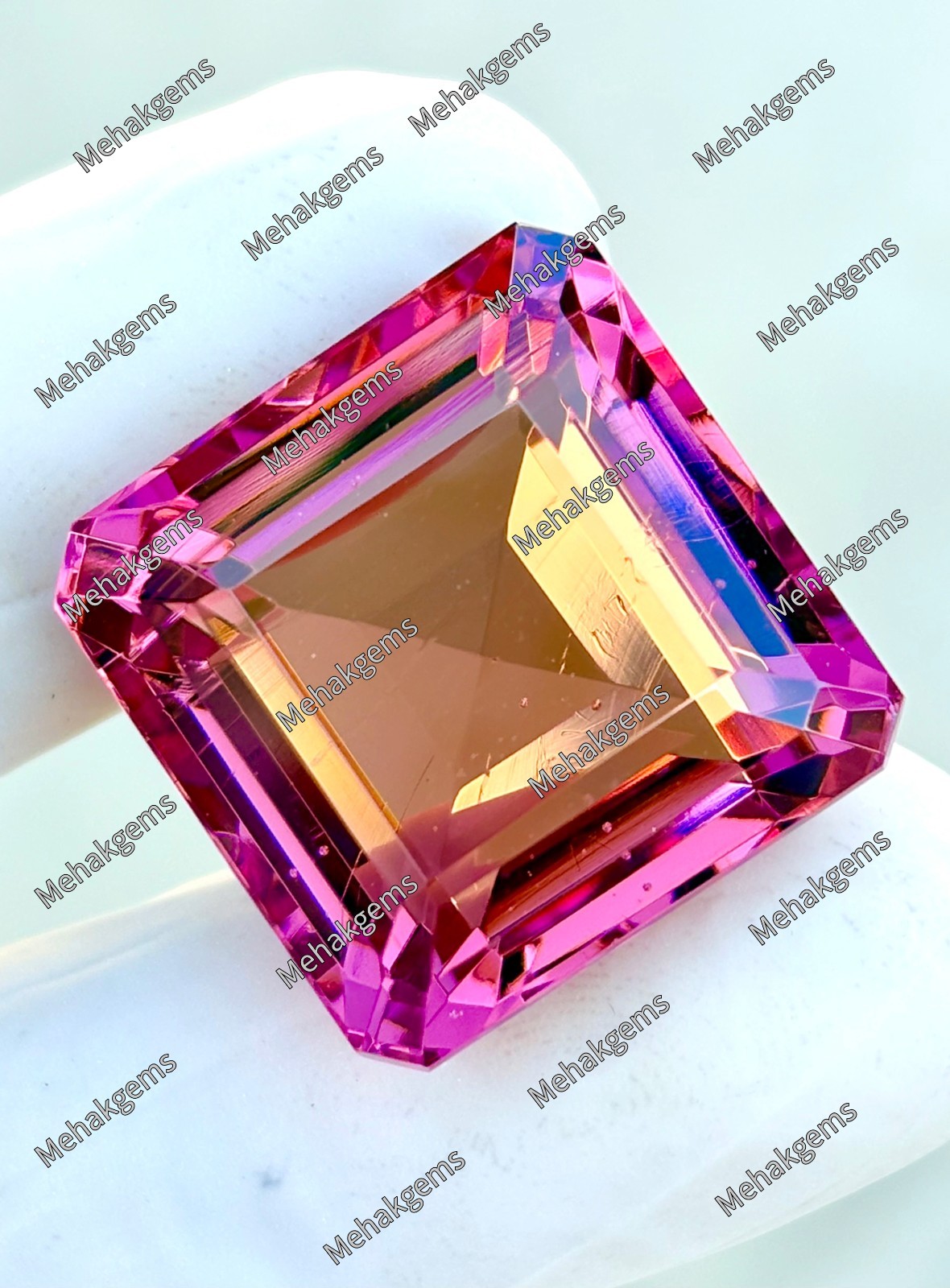 Certified Zultanite Color Changing Gemstone, Large Square Faceted Jewelry