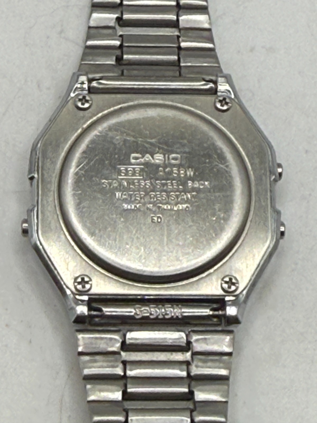 CASIO WATCH VINTAGE RETRO 80’s A158WA-1 A158 A158W Made in CHINA FROM JAPAN !