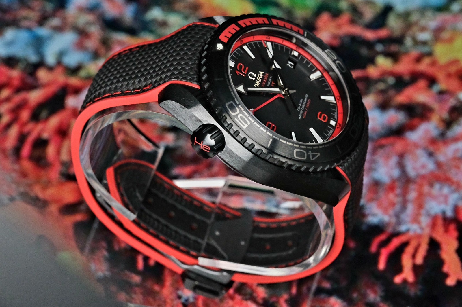2023 OMEGA Seamaster Planet Ocean 600M 215.92.46.22.01.003 Deep Black Full Set
