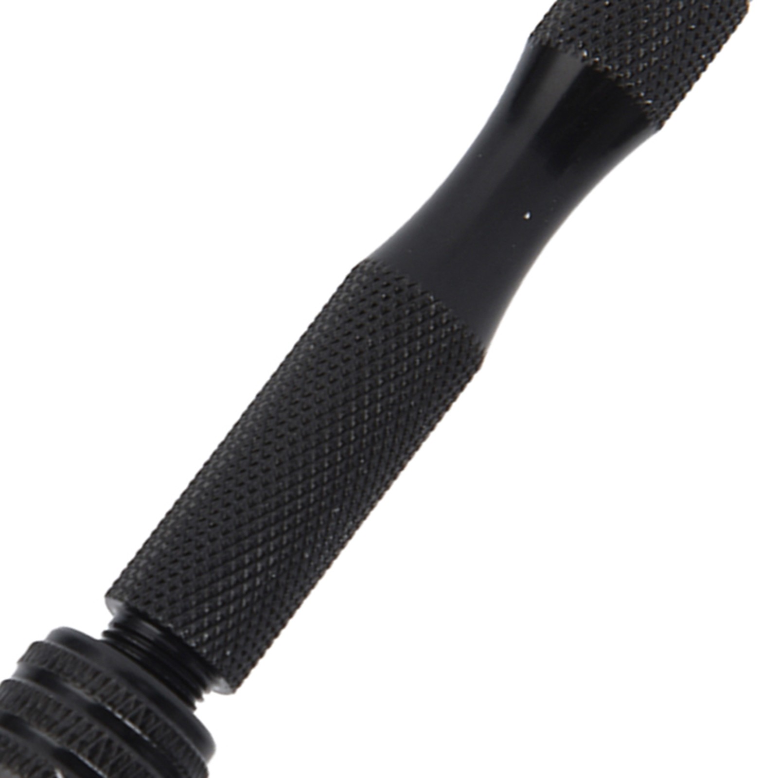Pin Vise Hand Drill Mini Twist Drill 0.3-3.4mm Clamping (Black)