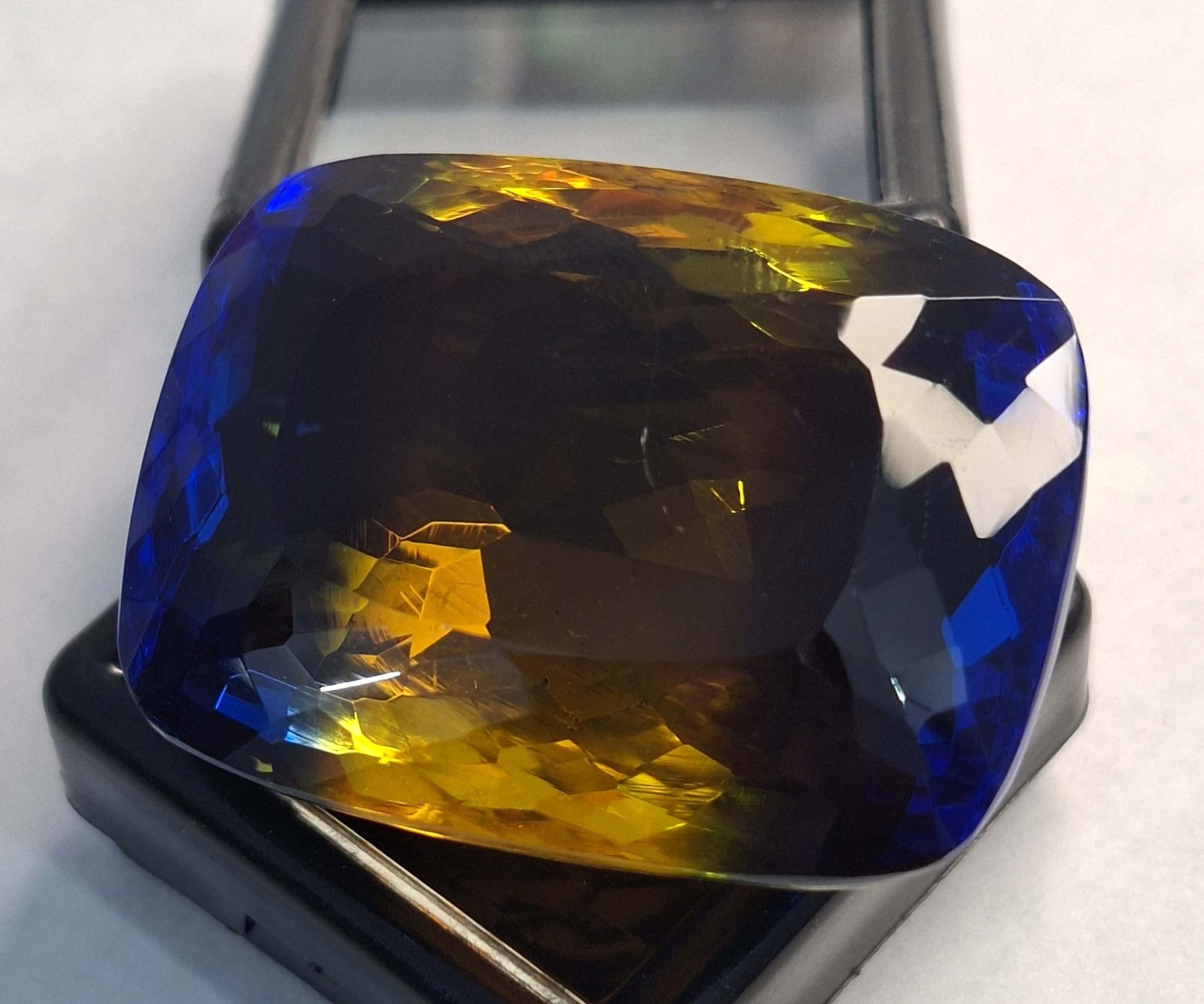Cushion Cut Natural Ametrine 100-102 Ct Certified Loose Gemstone RK934