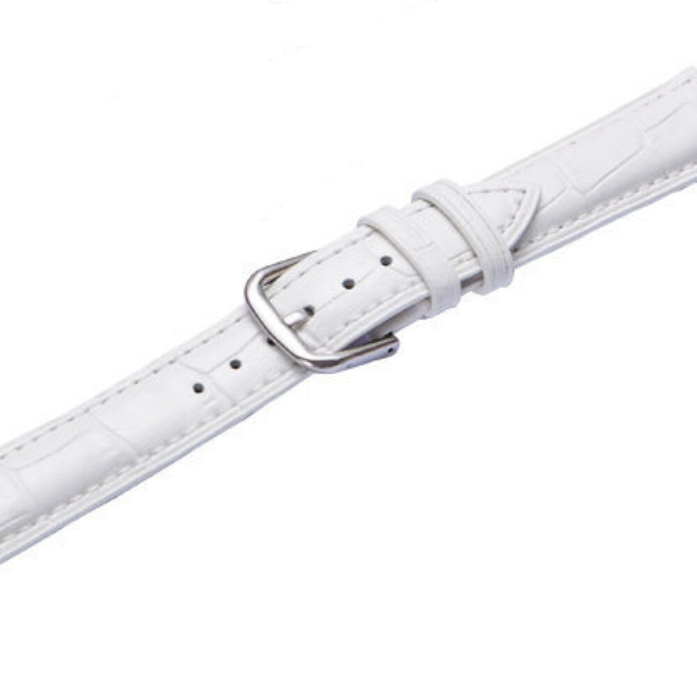 premium Alligators Grain Genuine Cowhide Watch band Strap 12/14/16/18/20/22/24mm
