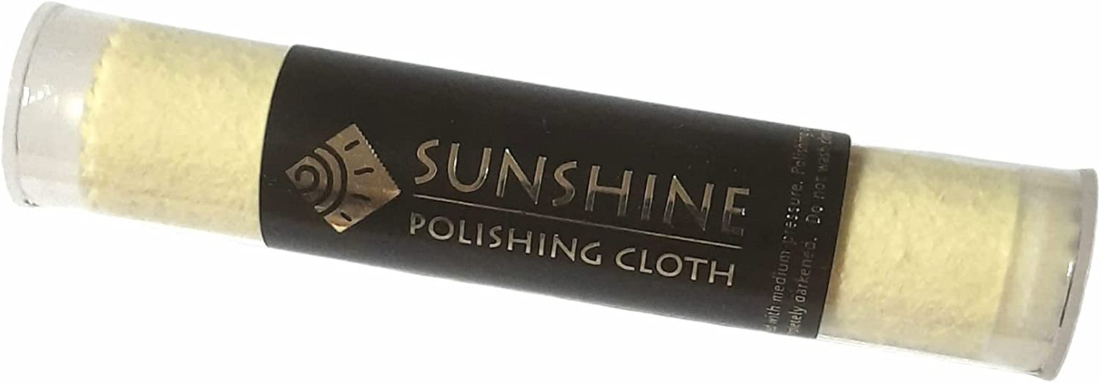 Yellow Sunshine Polishing Cloth for Jewelry and Metals Pack of 1