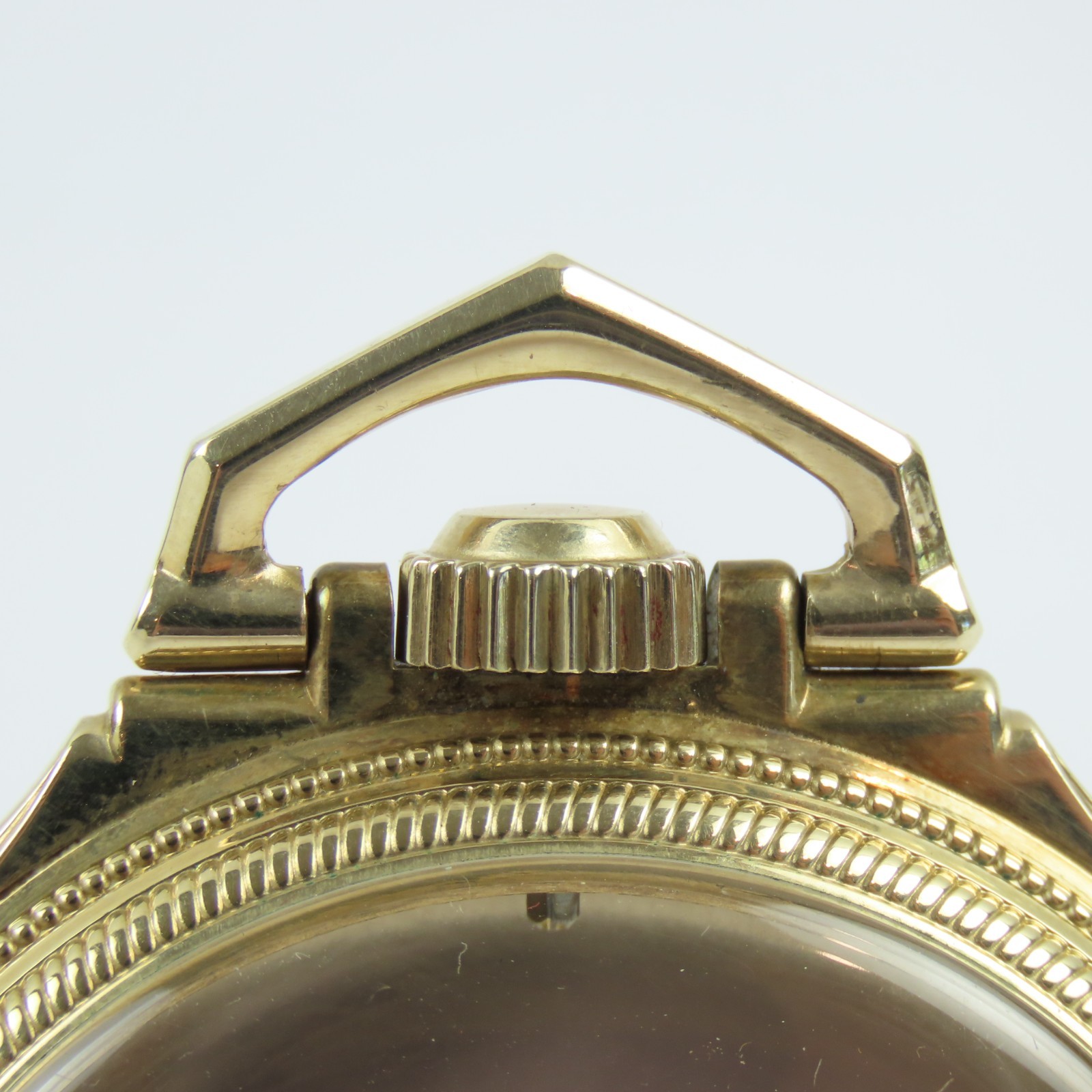 American 16 Size YGF Open Face “Railroad” Pocket Watch Case
