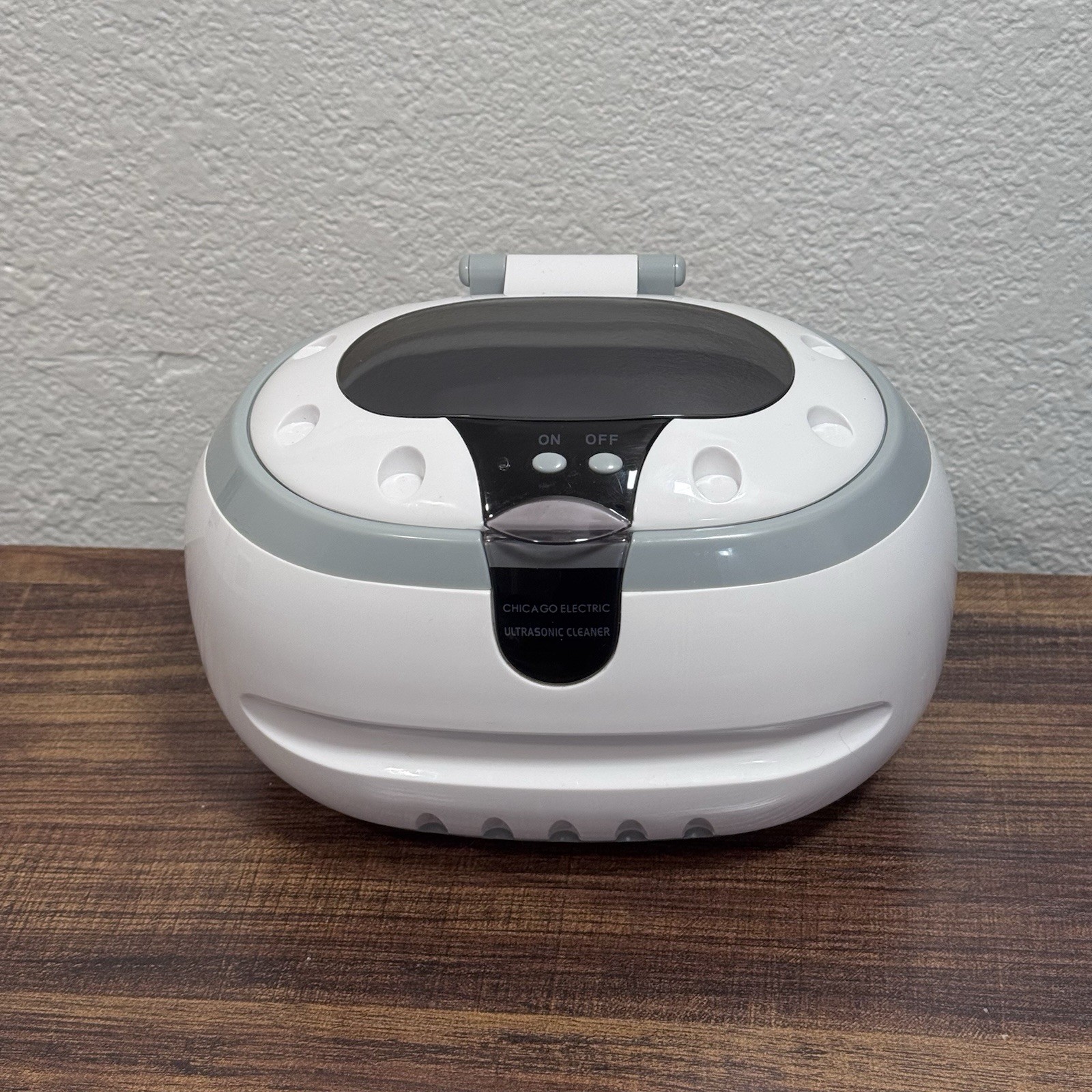 Chicago Electric 3305 Ultrasonic Jewelry & Eyeglass Cleaner Professional Machine