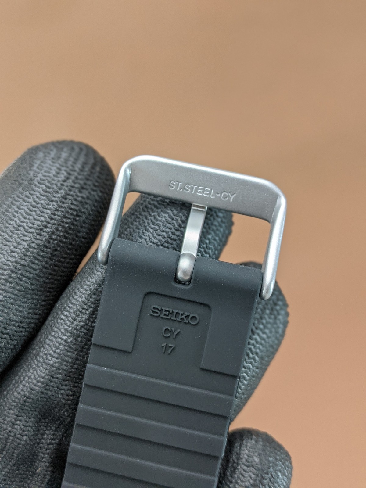 Genuine Rubber Strap Seiko Prospex “Giugiaro Design” SBEE001 (7N36-0AG0)