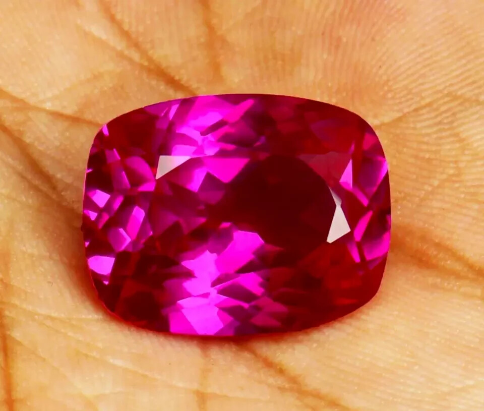 Natural 5.40 Ct Pink Sapphire Cushion Cut Certified Loose Gemstone With Gift