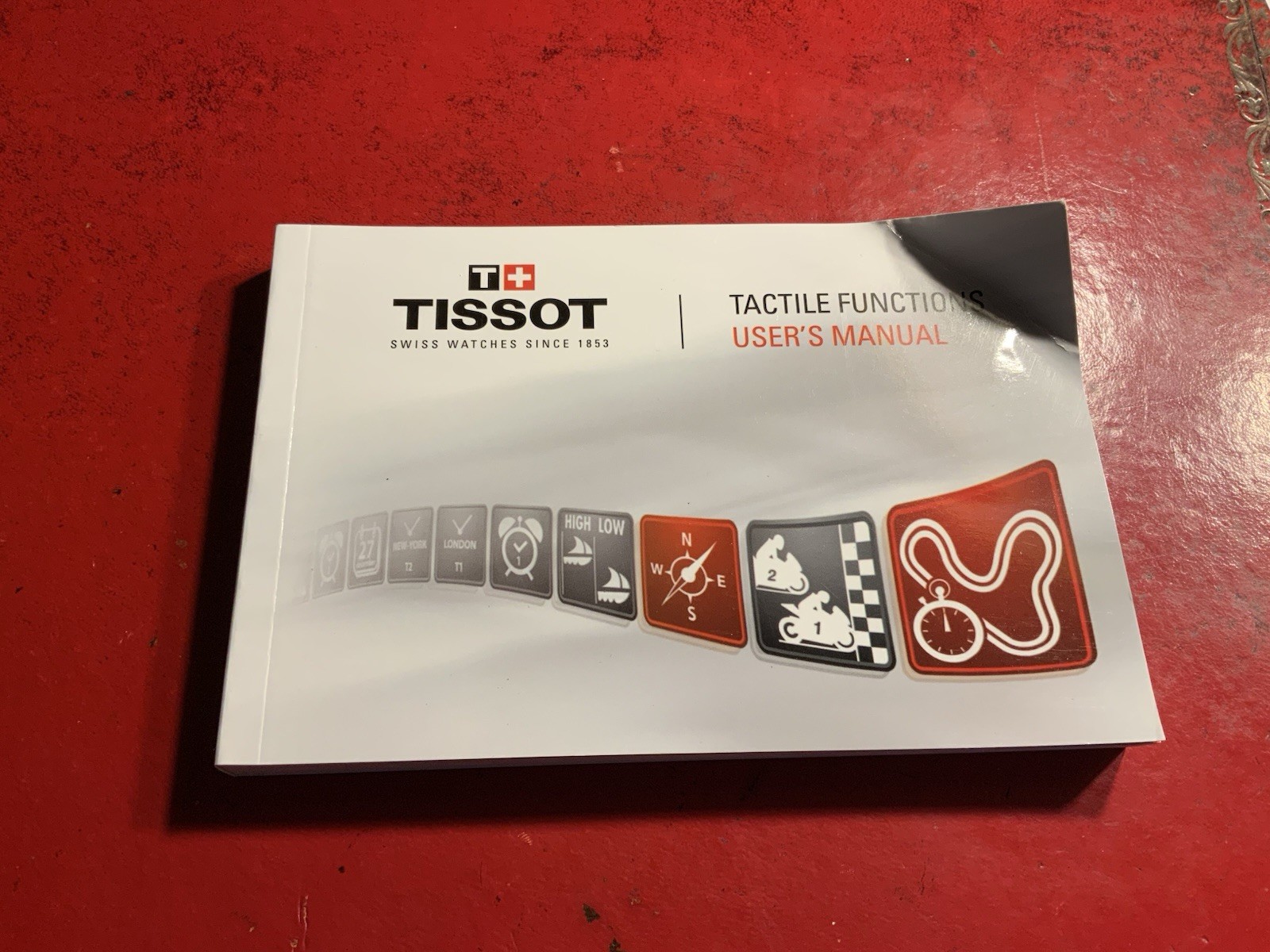 Tissot Tactile Functions Owners Manual User’s manual only One