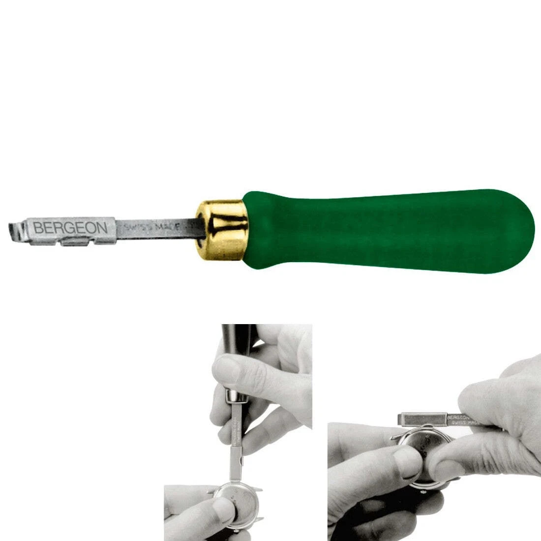 BERGEON 6484 RIGHT HANDED Case opener with 2 levers for pressure back covers