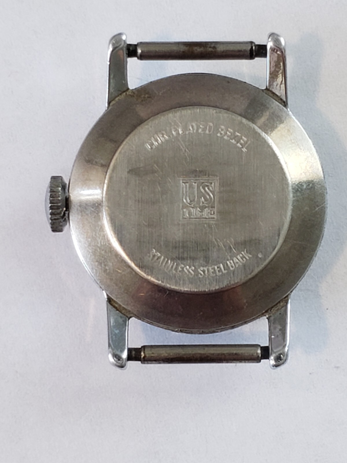 Vintage Ingersoll US Time Disney Mickey Mouse Wind-up Watch 1960’s For Parts