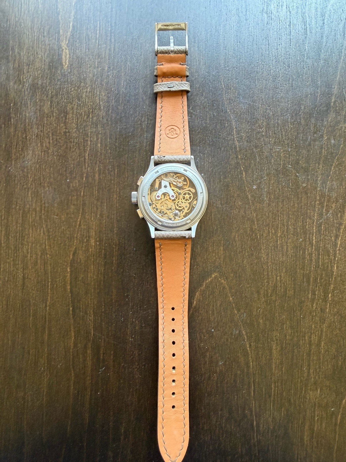 Studio Underd0g Desert Sky Manual Chronograph 38mm – Excellent w/ Box and Papers