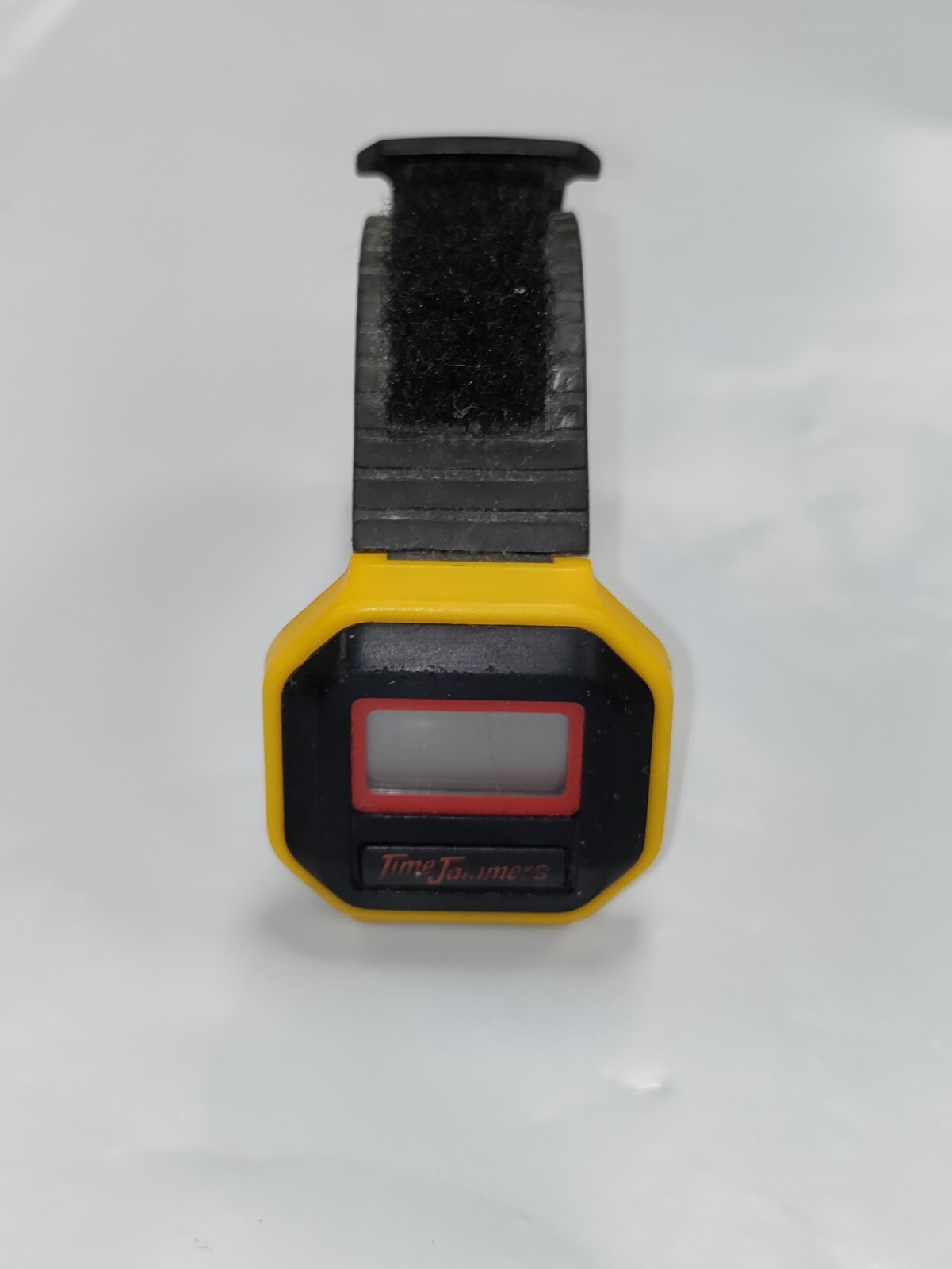 Vintage 1986 Fisher Price Time Jammers Black Yellow Red Watch Untested