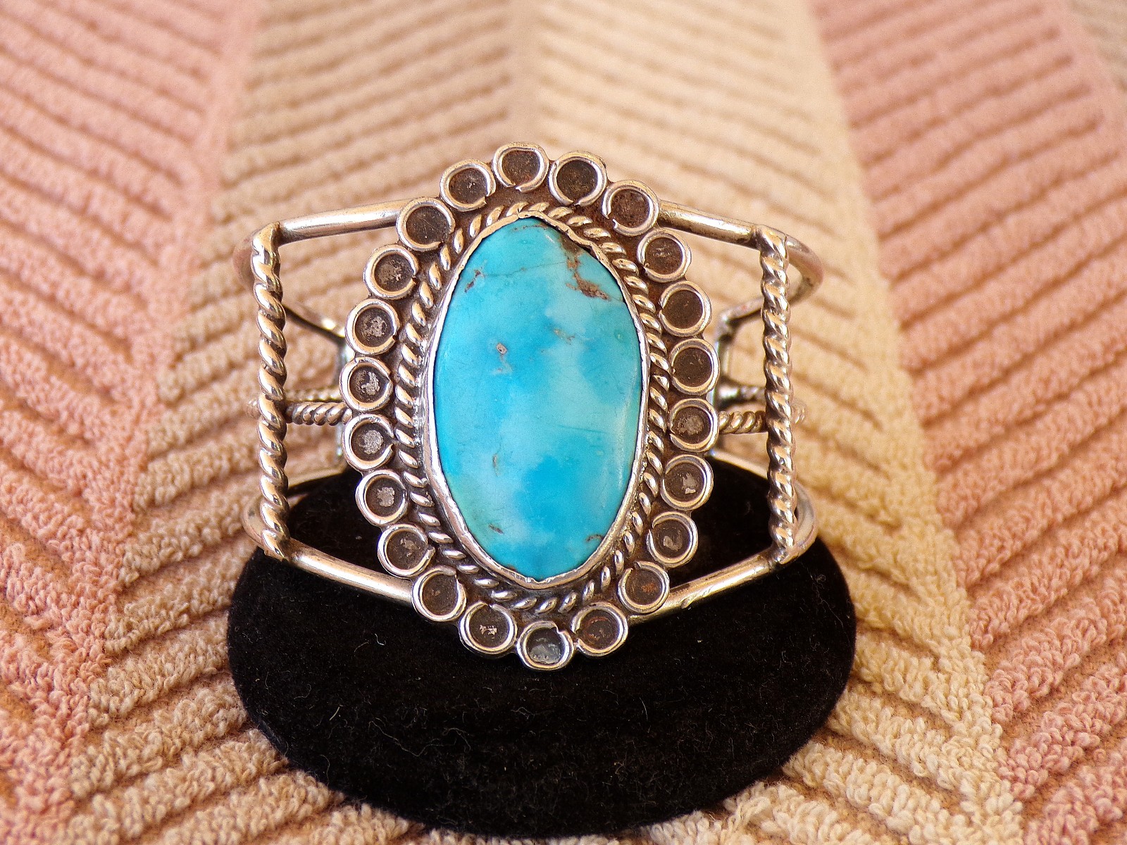 2 BABY BLING Childrens Sterling & Turquoise Bracelets 1 Repaired 35 Grams Total