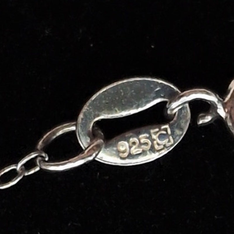 Sterling Silver 925 Thin Minimalist Cable Chain Necklace 18.5in 1mm 0.84g