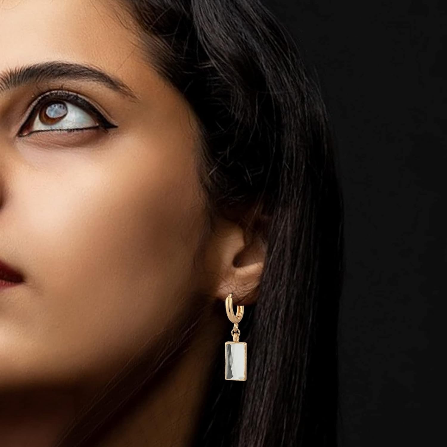 Elegant 14K Gold Plated Hoop Earrings Set – 9 Stylish Pairs for Every Occasion