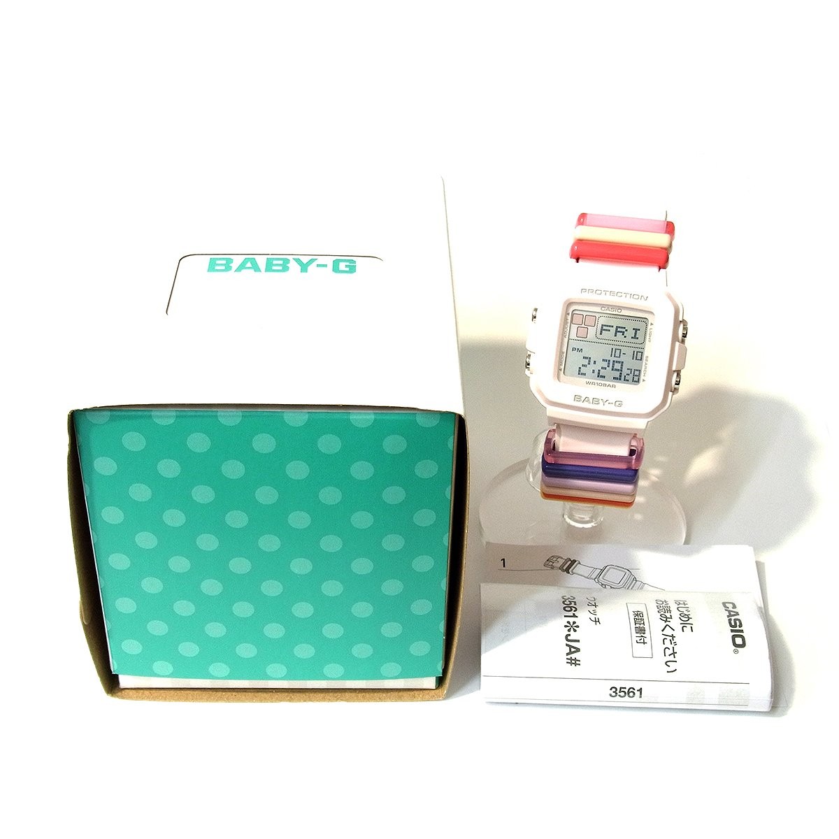 Item Casio BABY G PLUS BGD 10L 4JR Ladies Wristwatch Quartz Light Pink Pastel Co