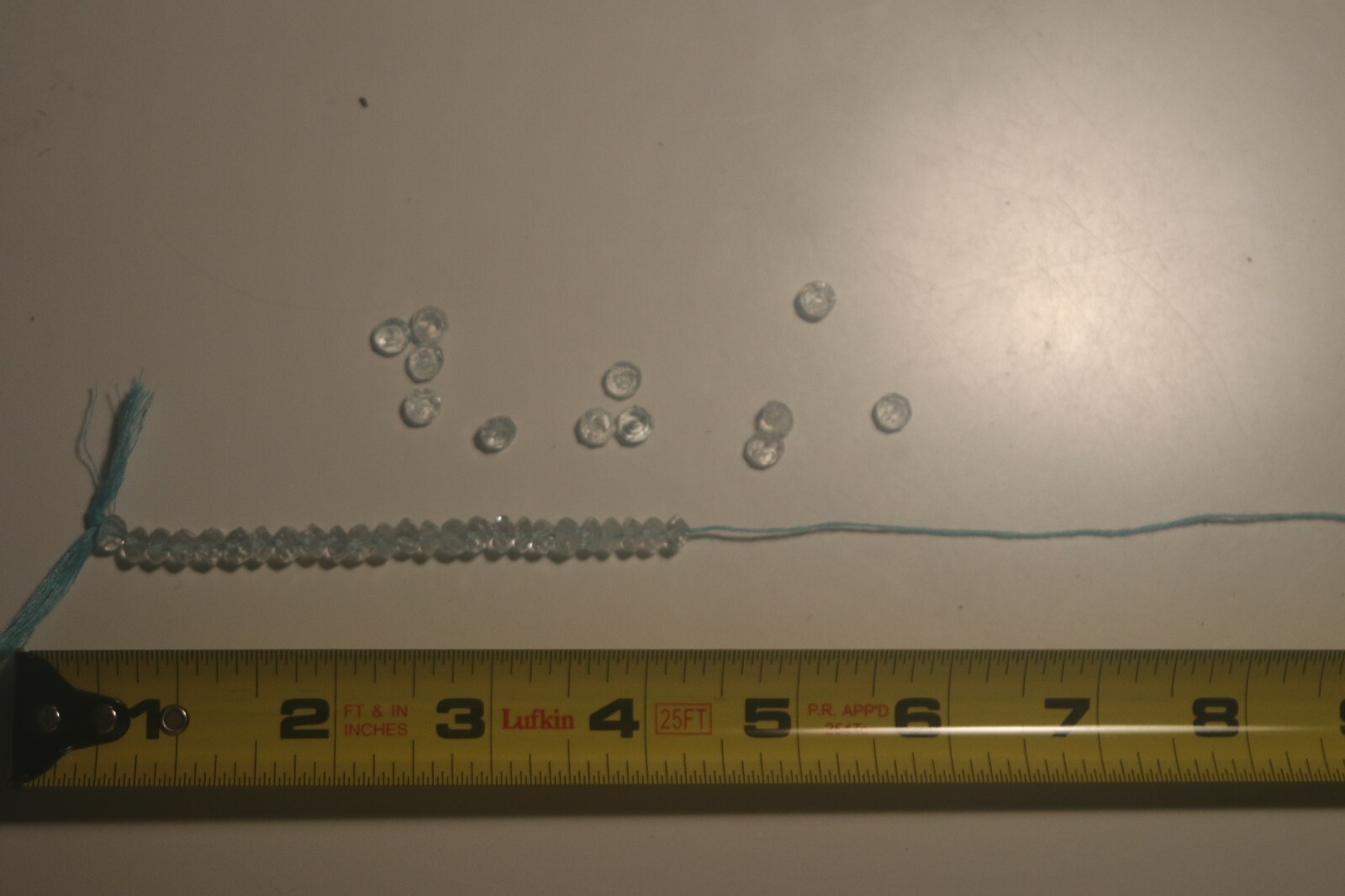 Zicron Faceted Rounds small strand priced to sell sb3