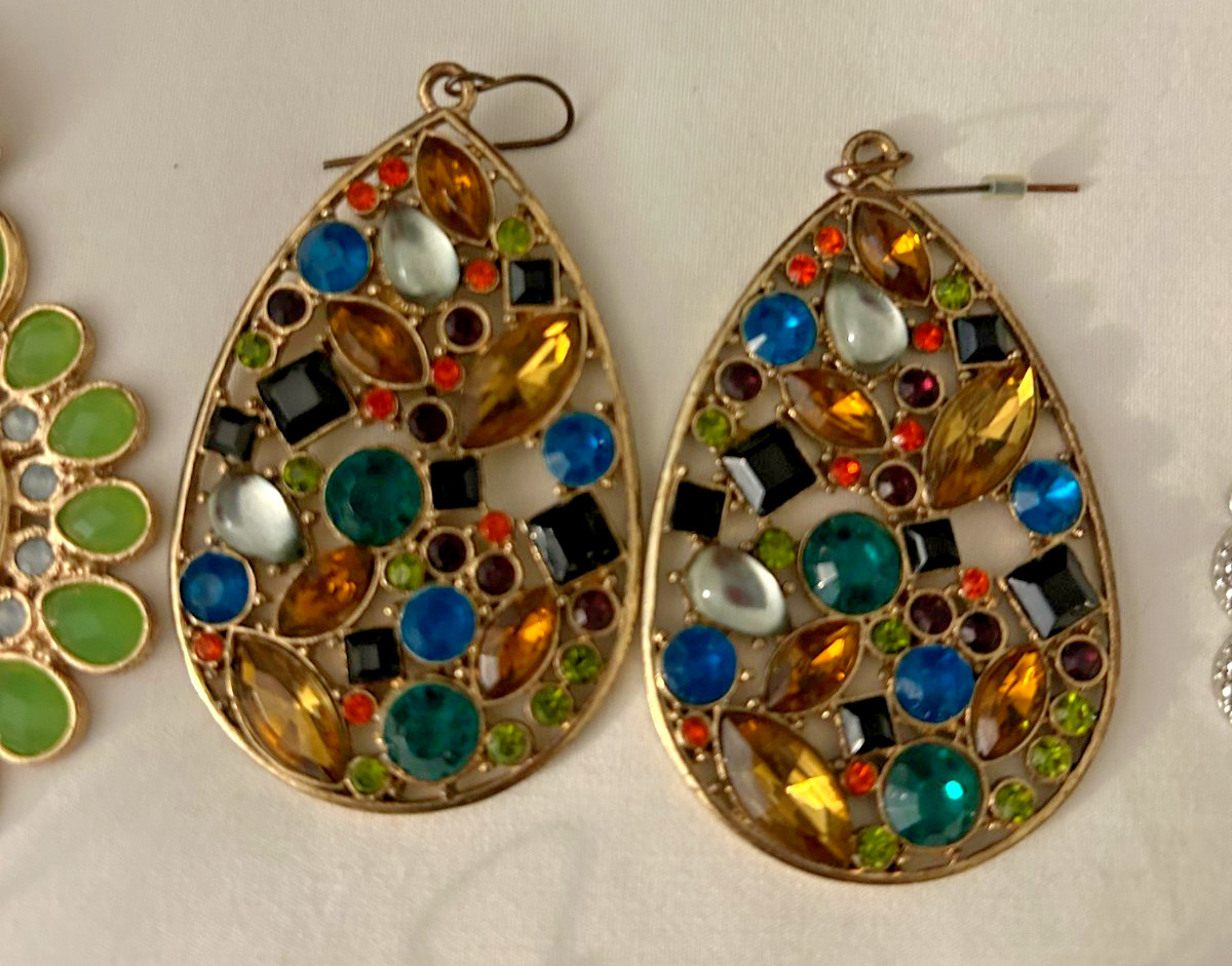paparazzi Collection Various bohemian Style Dangle drop Multi-color 10 Earrings