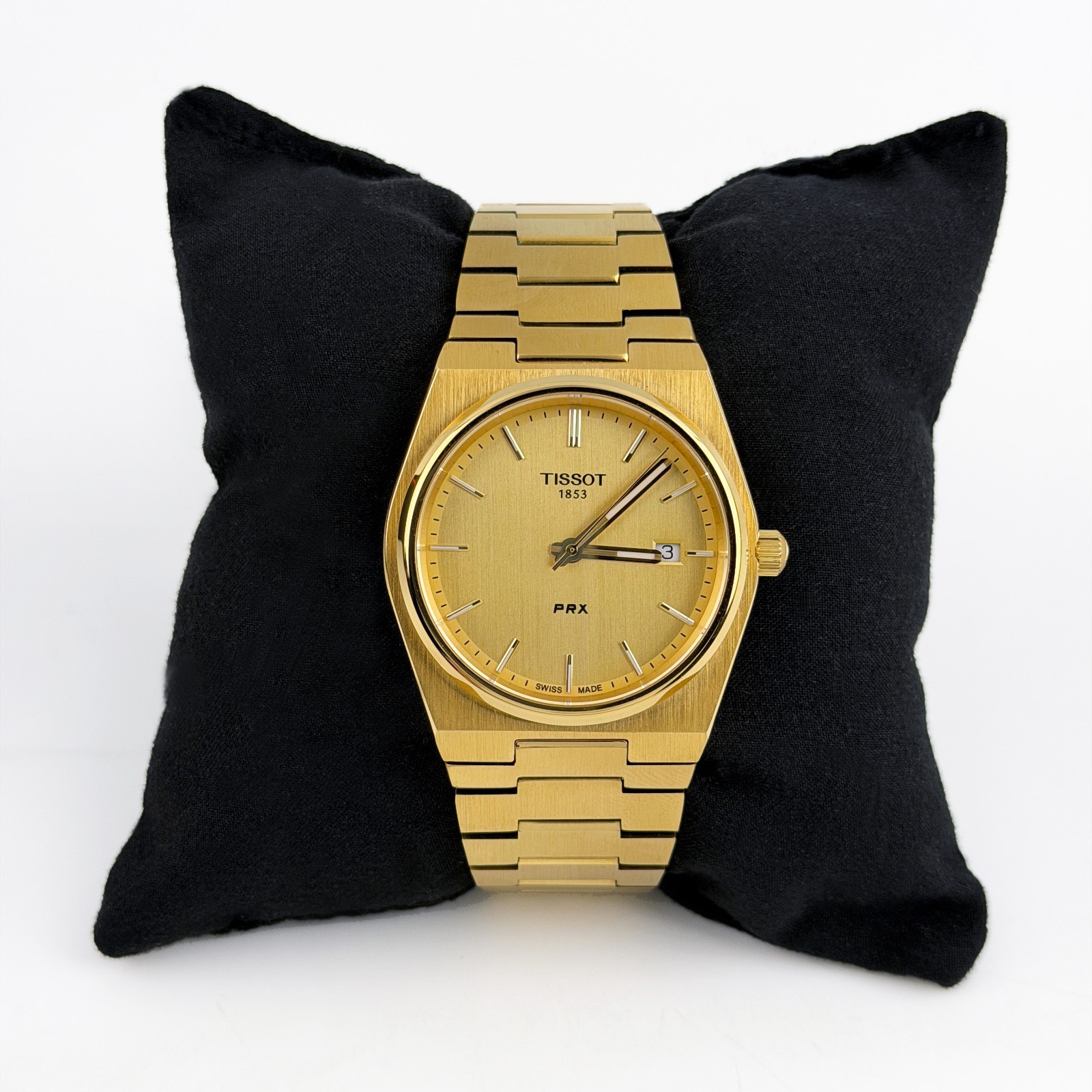 Tissot PRX/316L Men Classic 40mm Champagne/Gold Quartz Watch T137.410.33.021.00