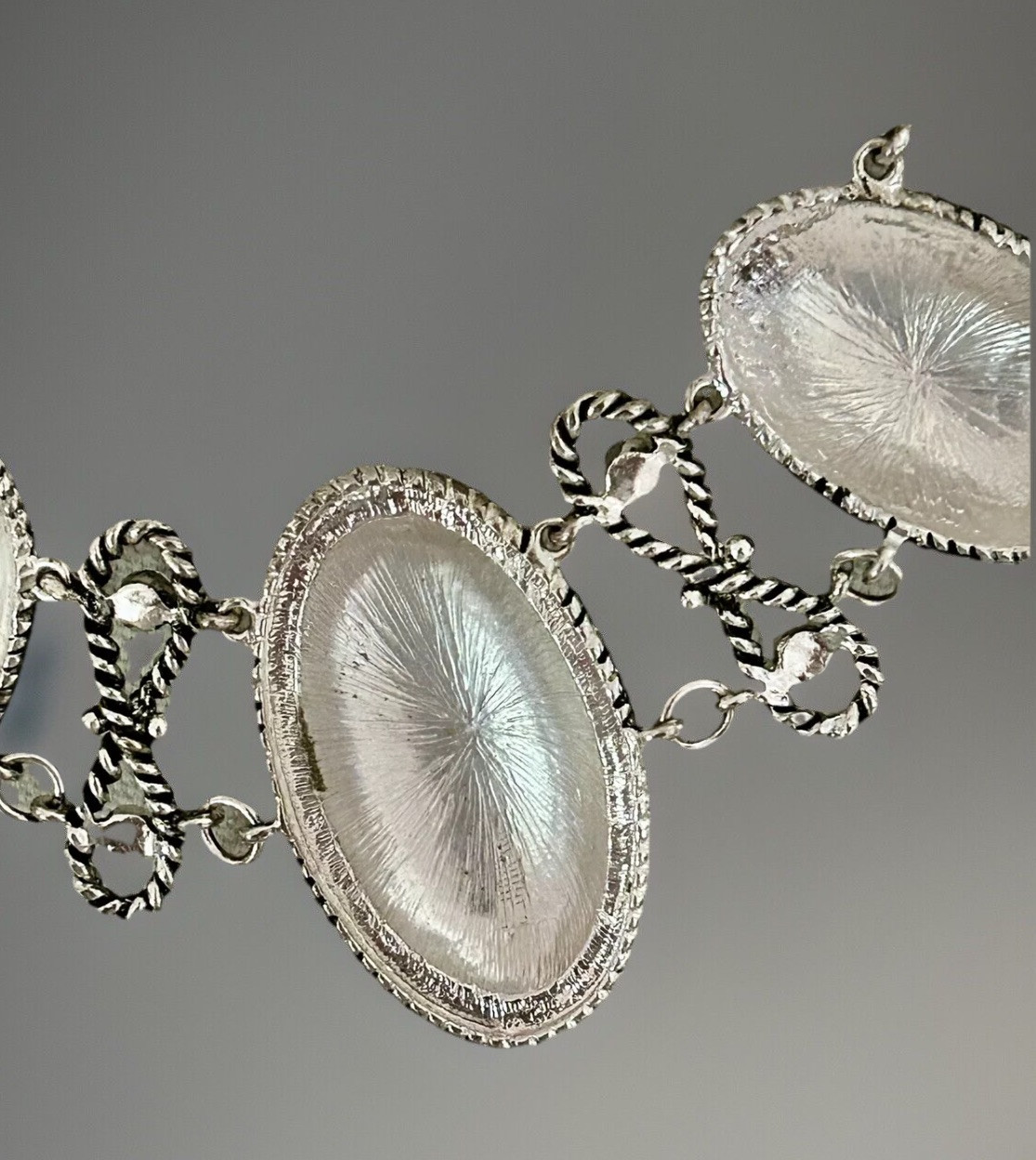 Napier Artisan Silver-Tone Statement Necklace 16-in. L + 3-in. extender Unsigned