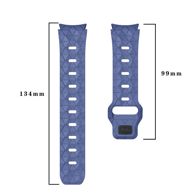 Silicone Sports Band Strap For Samsung Watch 6 4 5 Pro 40/44mm Classic 43/47mm