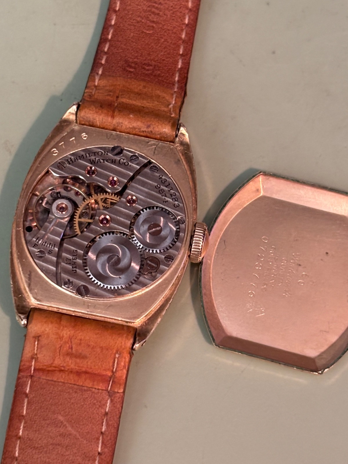 Vintage 1933 Mans HAMILTON PERRY Stunning Dial Fully Serviced WARRANTY