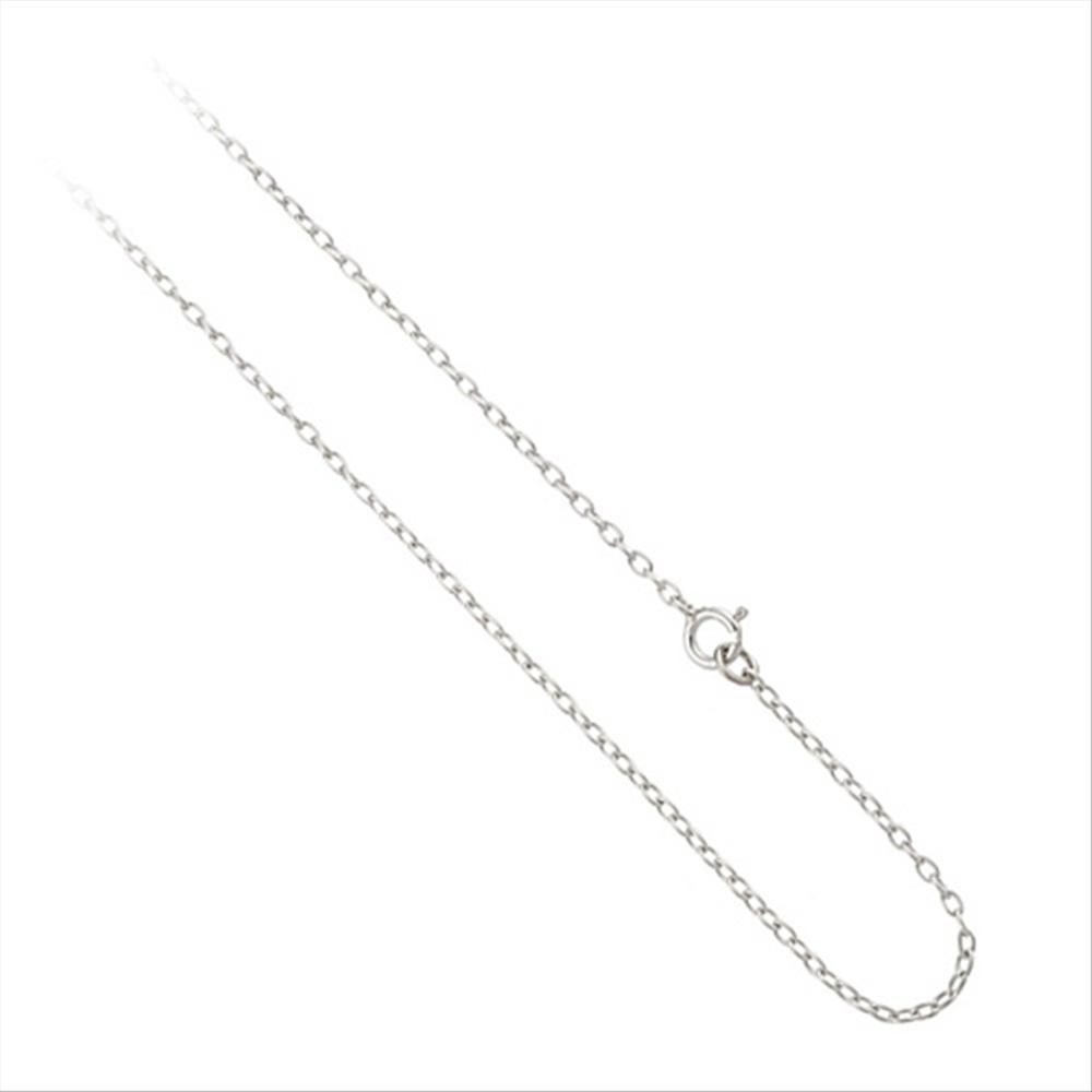 .925 Sterling Silver 1mm Rolo Chain Necklace 16″ inches