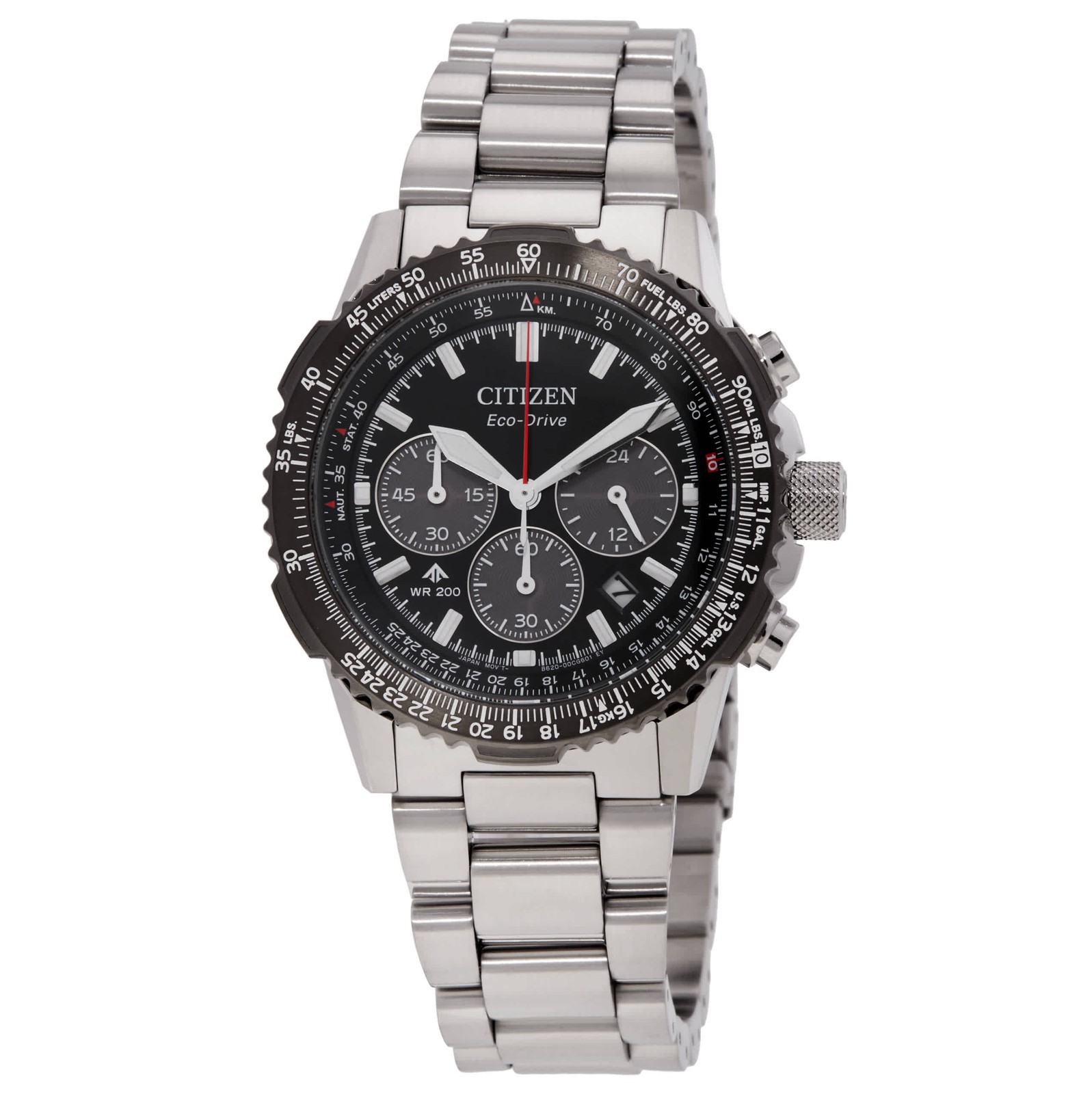 Citizen Promaster Sky Navihawk Chronograph Quartz Black Dial Men’s Watch