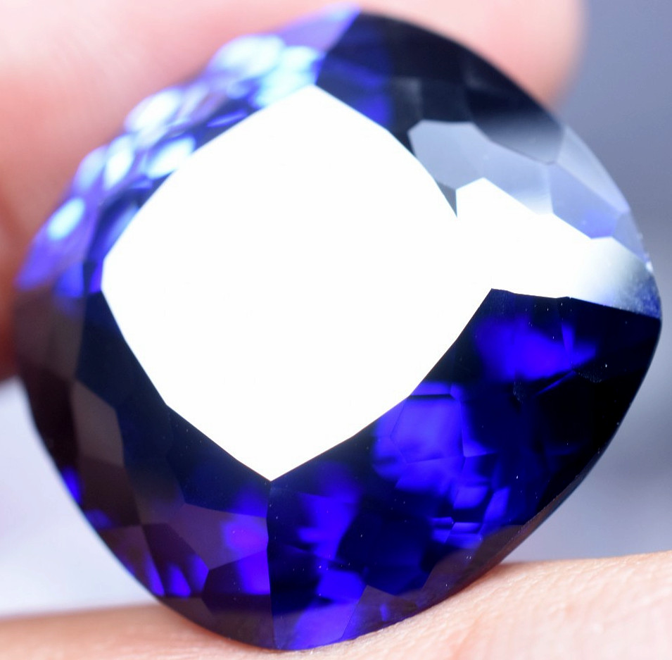 Natural 43.50 Ct Madagascar Royal Blue Sapphire GGL Certified Loose Gemstone