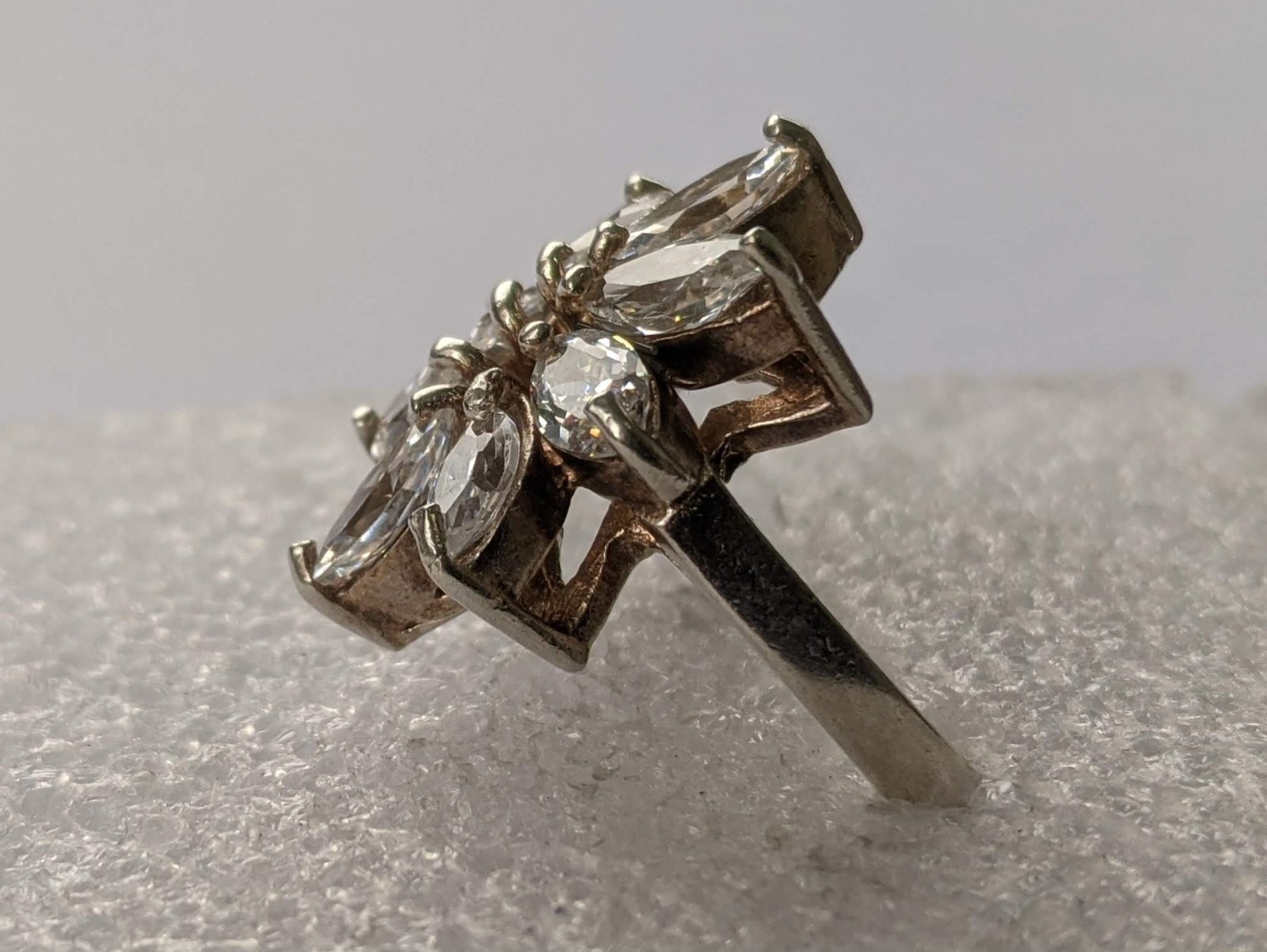 Vintage ring sterling silver 925 Size 7 Weight 7.83 g. Ukrainian jewelry.