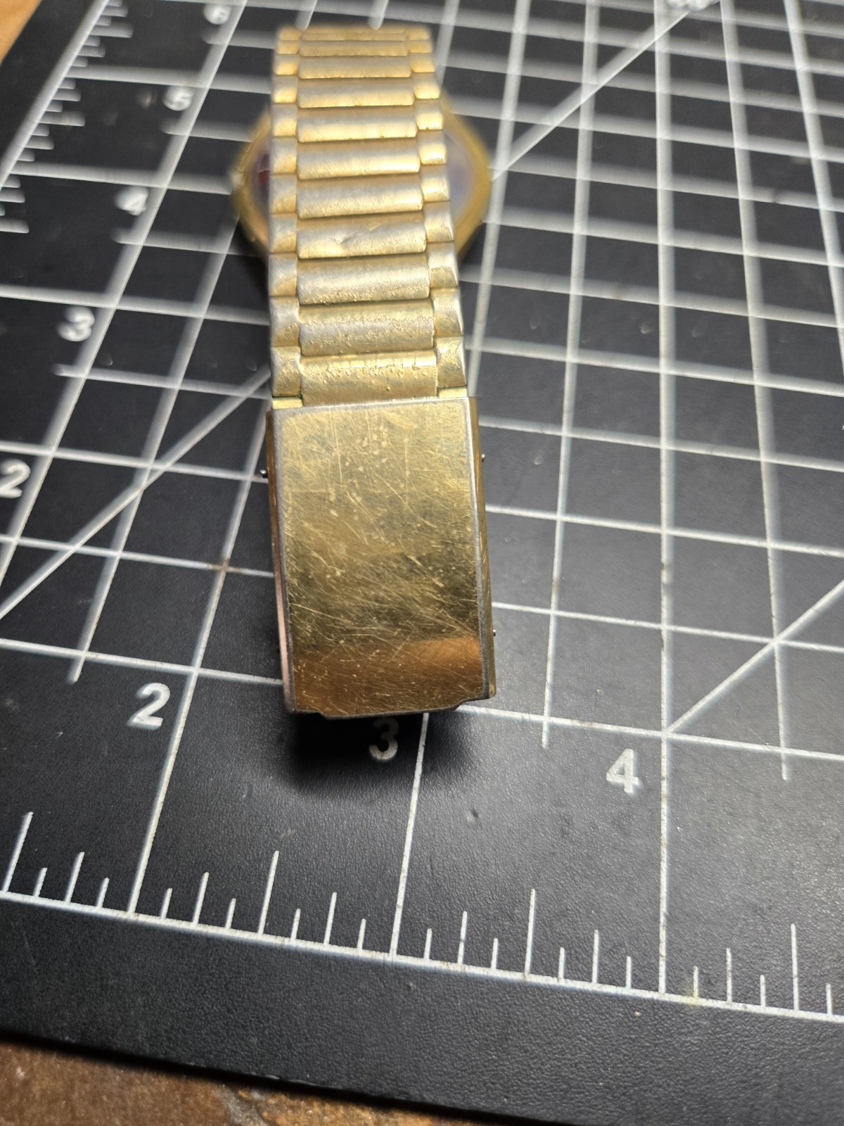vtg seiko gold tone 5606 7010 automatic 25j 10k rgp band selfwinding