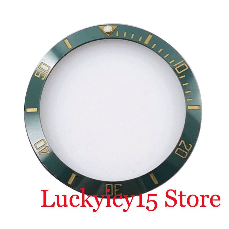 35.4MM*29MM*1.4MM Fit 38MM SUB Style Automatic Movement Watch Case Bezel Insert