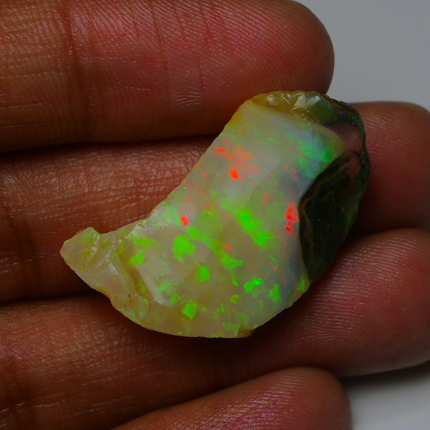 Opal Rough 20.00 Ct Natural Ethiopian Raw, Crystal Opal Specimen, Opal Gemstone